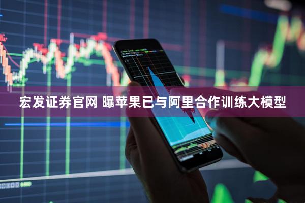 宏发证券官网 曝苹果已与阿里合作训练大模型